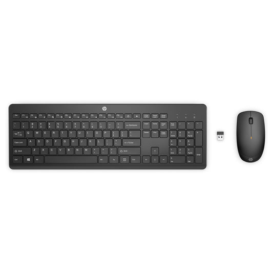 HP 235 Tastatur und Maus Set Combo Wireless black DE QWERTZ