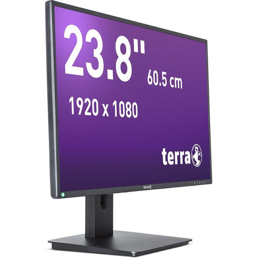61 cm/24 Zoll (1920 x 1080) TERRA 2456W PV V3 16:9 FHD IPS 5 ms 75 Hz HDMI DVI DP Lautsprecher Schwarz