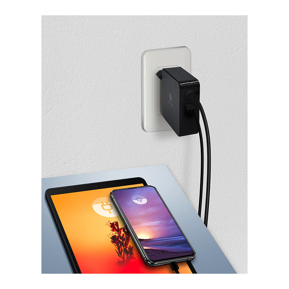 ICY BOX IB-PS101-PD Universal Notebook Netzteil USB-C 90W 1,8m Kabel