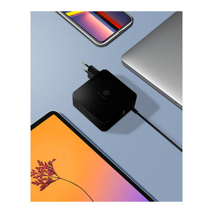 ICY BOX IB-PS101-PD Universal Notebook Netzteil USB-C 90W 1,8m Kabel