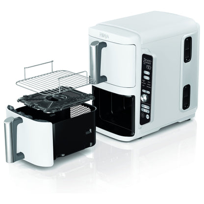 Ninja SL400EUWH Double Stack XL 9,5L Heißluftfritteuse Weiß