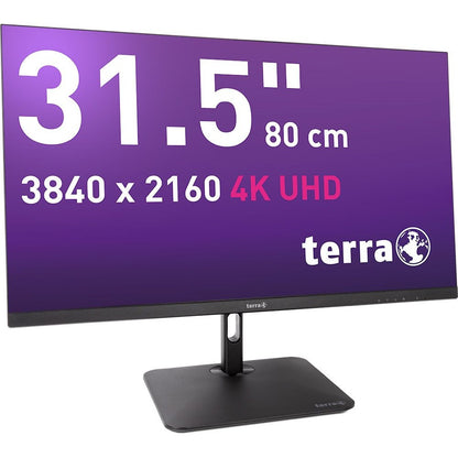 80cm/31,5" (3840x2160) Terra 3295W PV 4k IPS 5ms HDMI DP RJ45 USB-C Speaker Black