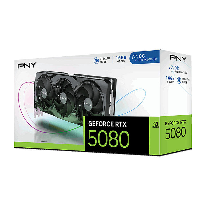 RTX 5080 16GB PNY OC DGGR7 3 Fan
