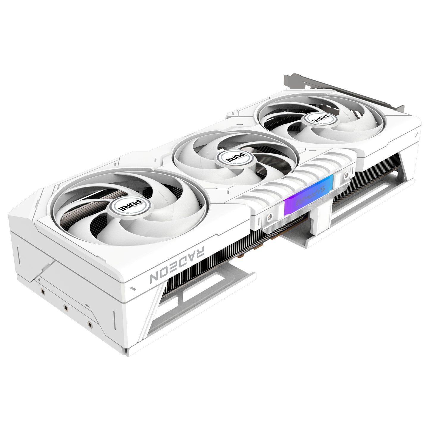 RX 9070 XT 16GB Sapphire Pure Radeon OC GDDR6 3 Fan white