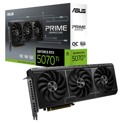 RTX 5070 Ti 16GB Asus Prime OC GDDR7 3 Fan