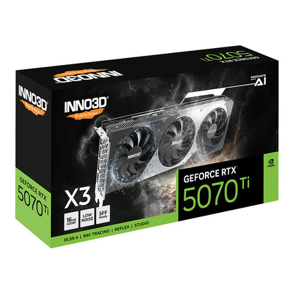 RTX 5070 Ti 16GB Inno3D X3 GDDR7 3Fan