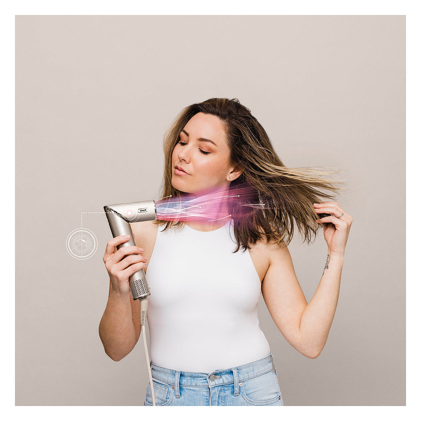 Shark HD446SLEU FlexStyle Air Styler & Haartrockner