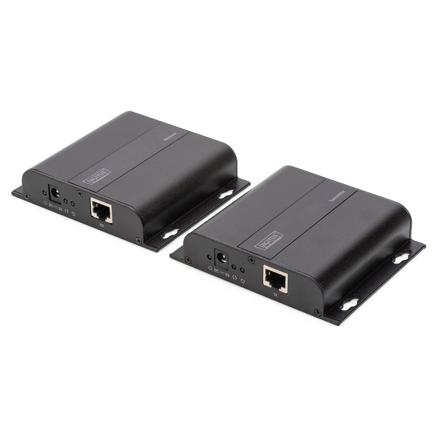 DIGITUS Extender Set HDMI IP Cat5/5e/6/7 schwarz
