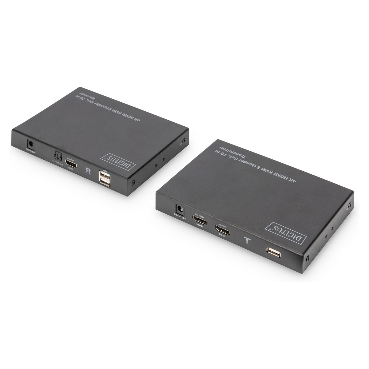 DIGITUS 4K HDMI KVM Extender Set, 70m