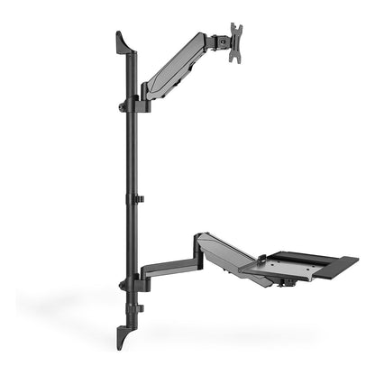 Digitus DA-90372 Flexibler Steh-/ Sitz-Arbeitsplatz zur Wandmontage