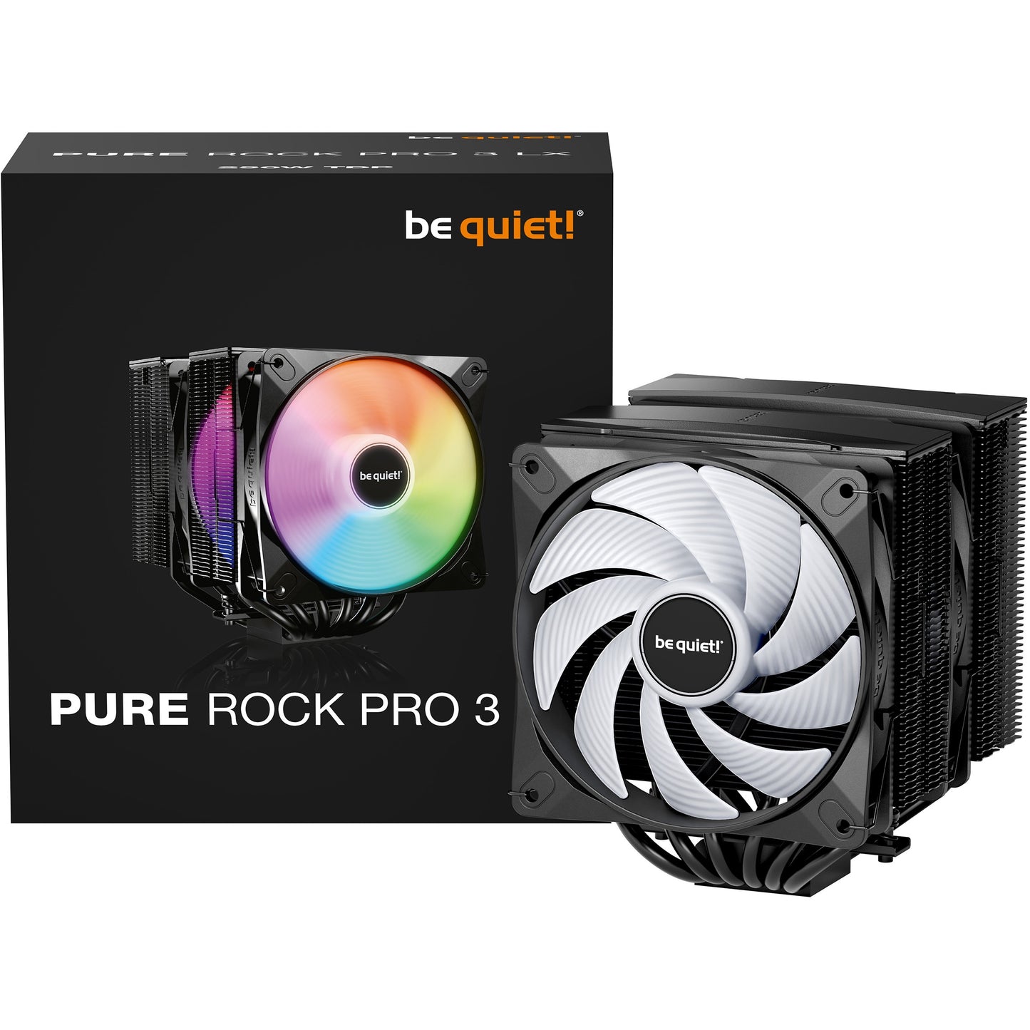 K Cooler be quiet! PURE ROCK PRO 3 LX Black