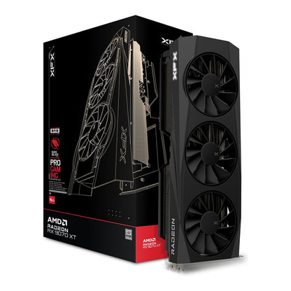RX 9070 XT 16GB XFX Quicksilver Gaming GDDR6 3 Fan