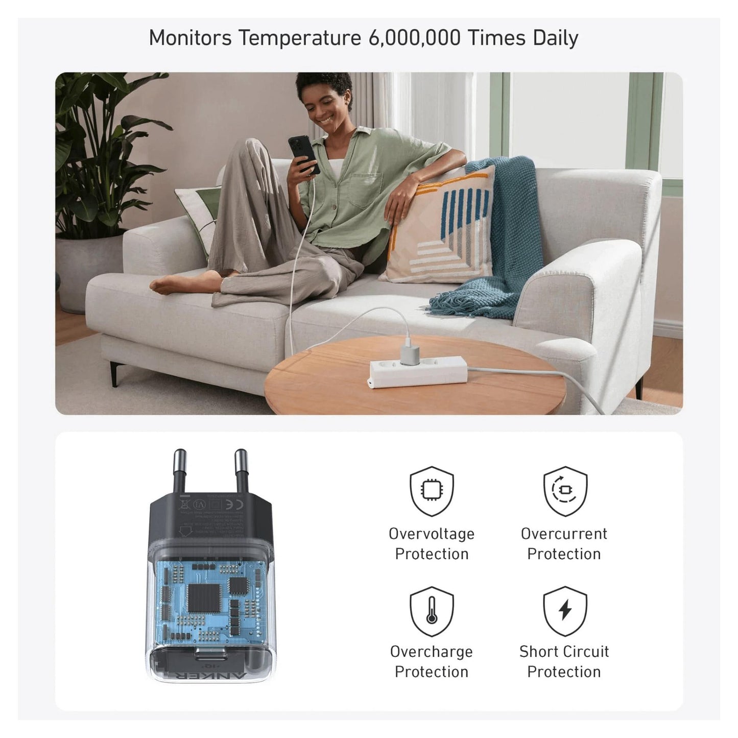 Anker 511 Nano Charger 30 W 1 x USB-C black