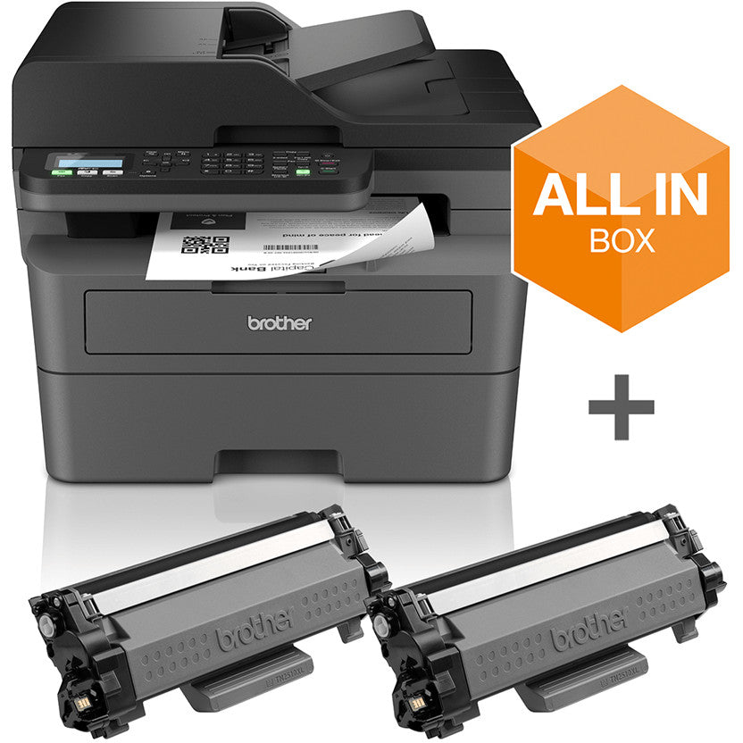 L Brother MFC-L2827DWXL S/W - Laserdrucker Multifunktionsgerät 4in1 ADF LAN WLAN