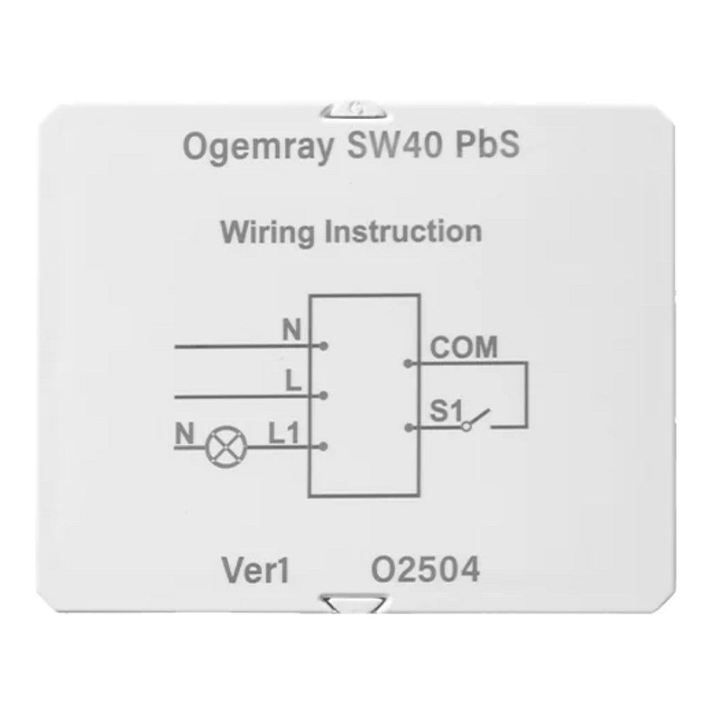 Shelly Plug & Play "PbS Ogemray Smart Relay 25A" Großgeräte Relais max 25A Messfunktion WLAN Lan BT