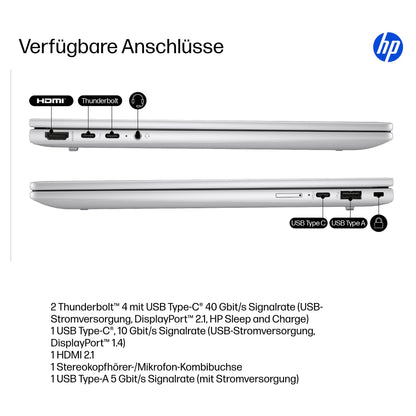 HP AI EliteBook X G1i CU5 228V/32GB/512GB/W11Pro LTE 5G silver