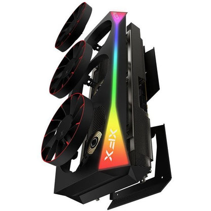 RX 9070 XT 16GB XFX Mercury Magnetic Air Gaming RGB OC GDDR6 3 Fan