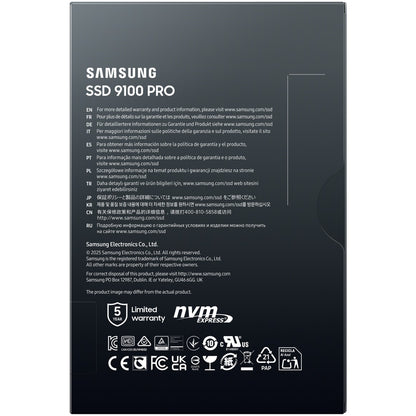 M.2 1TB Samsung 9100 PRO NVMe PCIe 5.0 retail