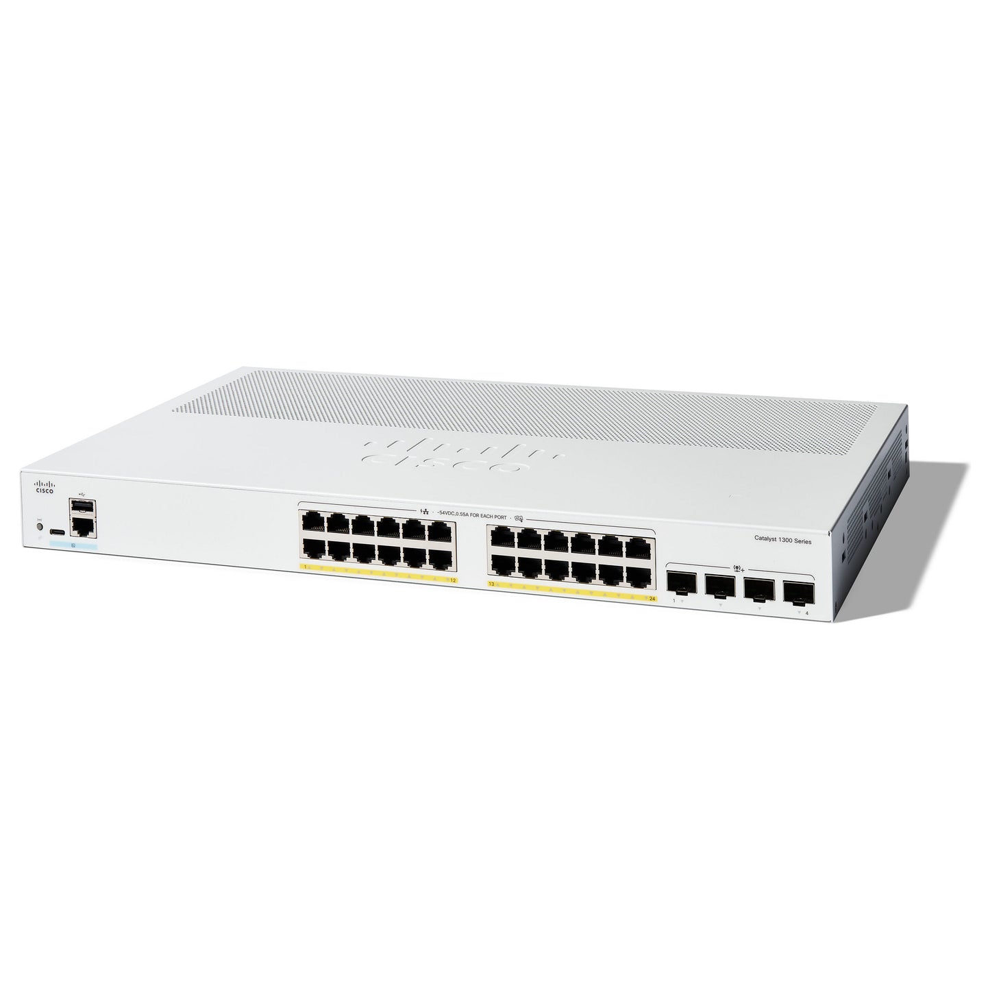 Cisco GSwitch 24+4P Catalyst 1300-24P-4X M RM Poe+