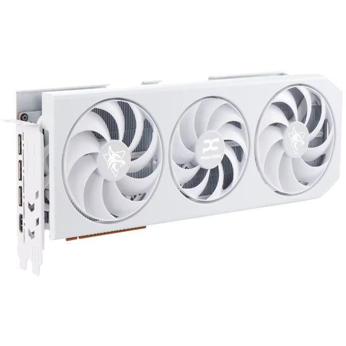 RX 9070 XT 16GB PowerColor Hellhound Spectal White OC GDDR6 3Fan