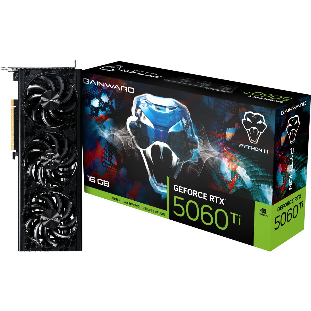 RTX 5060 Ti 16GB Gainward Phyton III OC GDDR7 3 Fan
