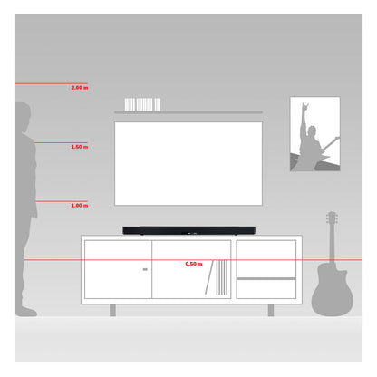 Teufel CINEBAR LUX Soundbar 150W black