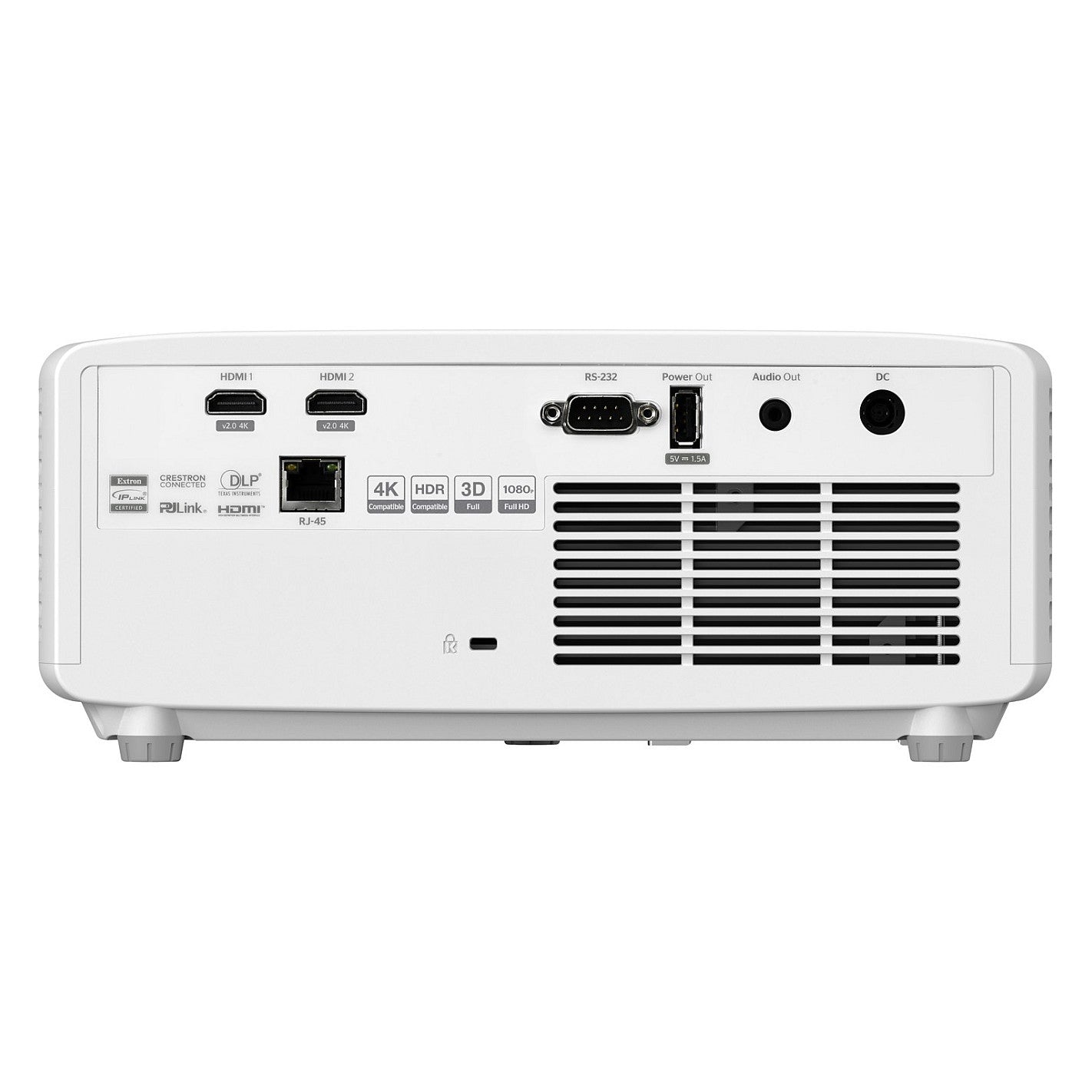 (1920x1080) OPTOMA ZH462 DLP Laser 5000-Lumen HDMI USB 3D Full HD White