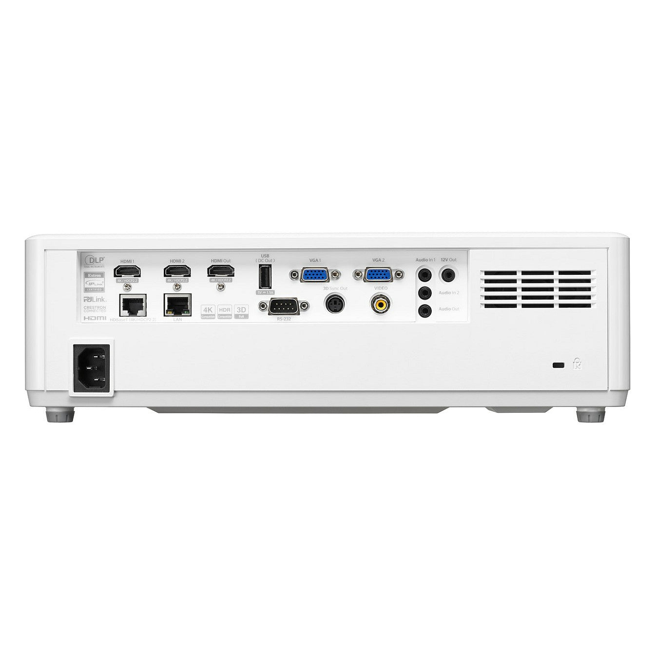 (1920x1200) OPTOMA ZU707T DLP Laser 7000-Lumen HDMI VGA DVI WUXGA White