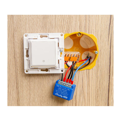 Shelly Relais "1 Mini Gen4" WLAN BT max. 8A 1 Kanal WLAN Matter Zigbee Bluetooth Unterputz