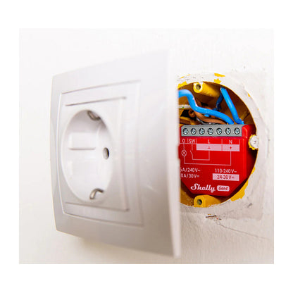 · Unterputz · 1PM Gen4 · Relais · max 16A · 1 Kanal · Messfunktion · WLAN · Matter · Zigbee · Bluetooth