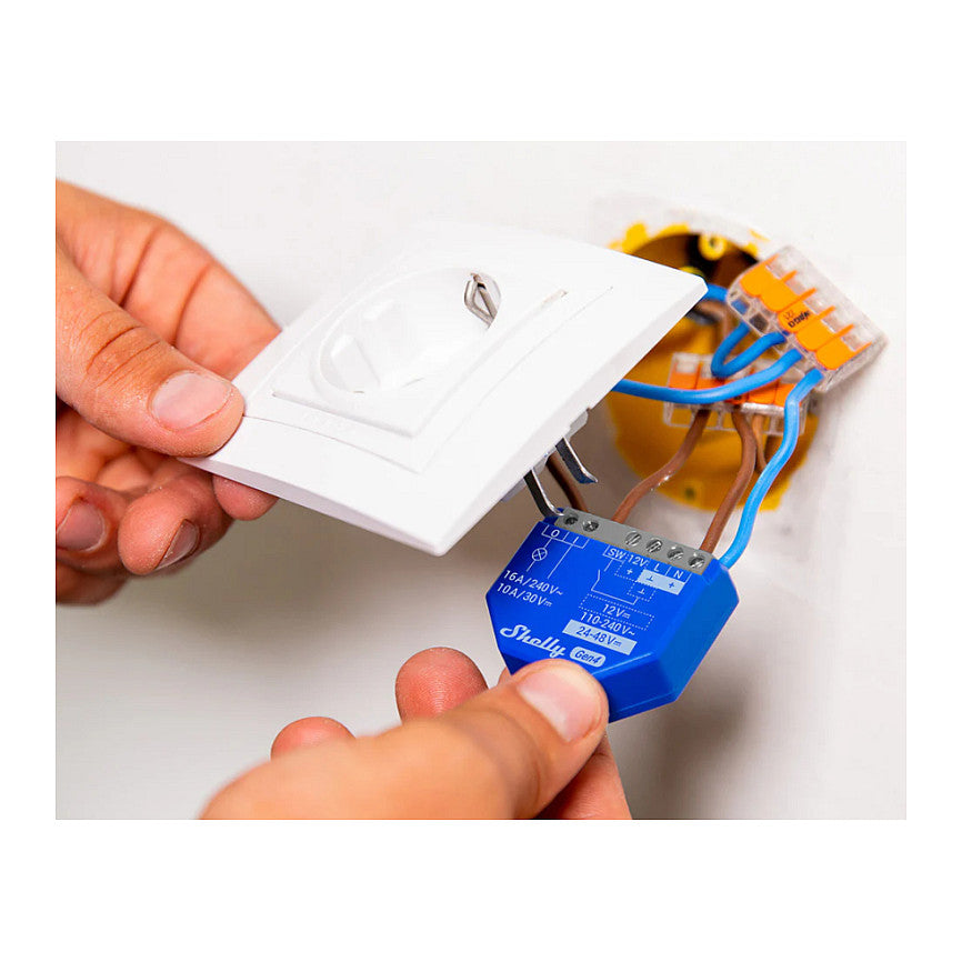 · Unterputz · 1 Gen4 · Relais · max 16A · 1 Kanal · WLAN · Matter · Zigbee · Bluetooth