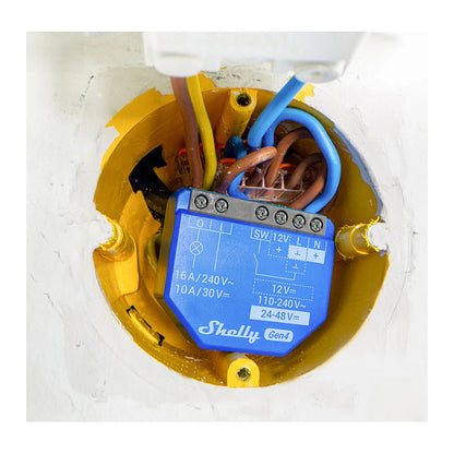· Unterputz · 1 Gen4 · Relais · max 16A · 1 Kanal · WLAN · Matter · Zigbee · Bluetooth