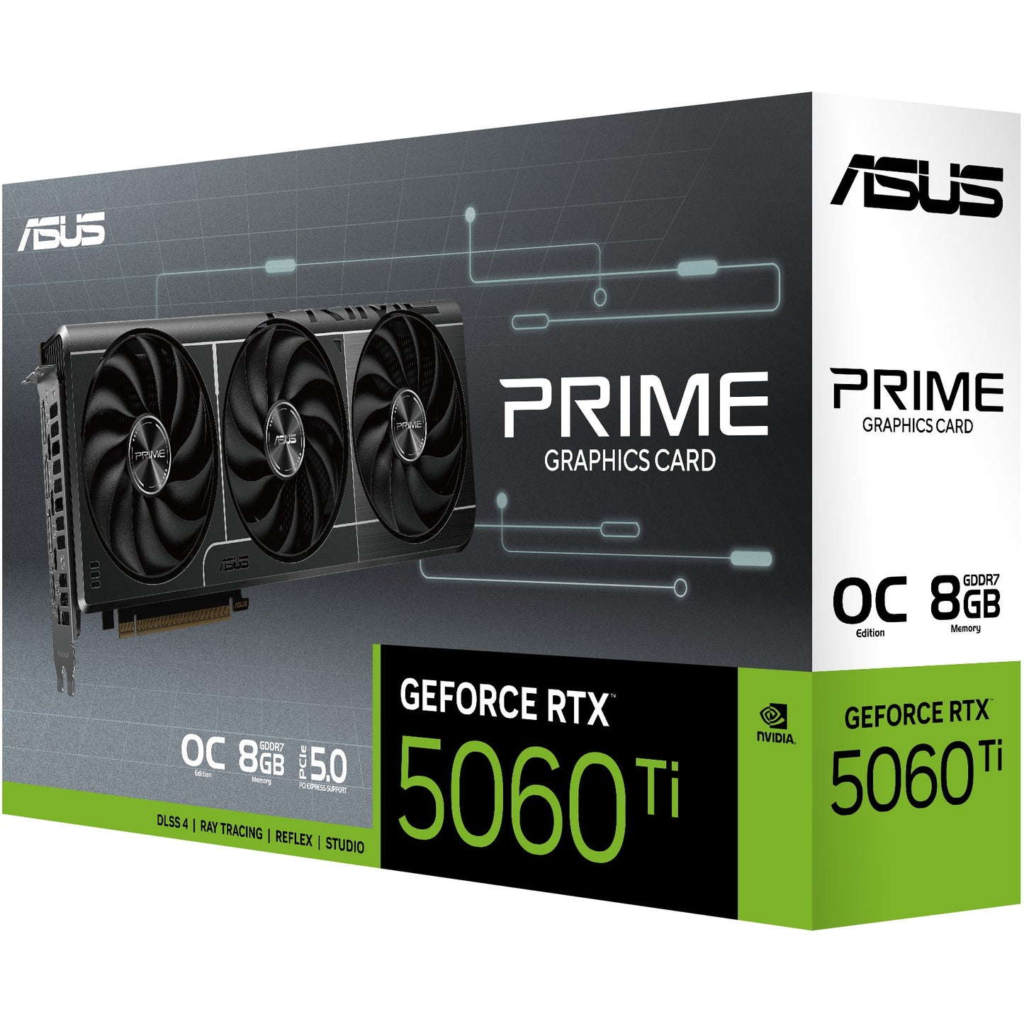 RTX 5060 Ti 8GB ASUS Prime OC GDDR7 3Fan