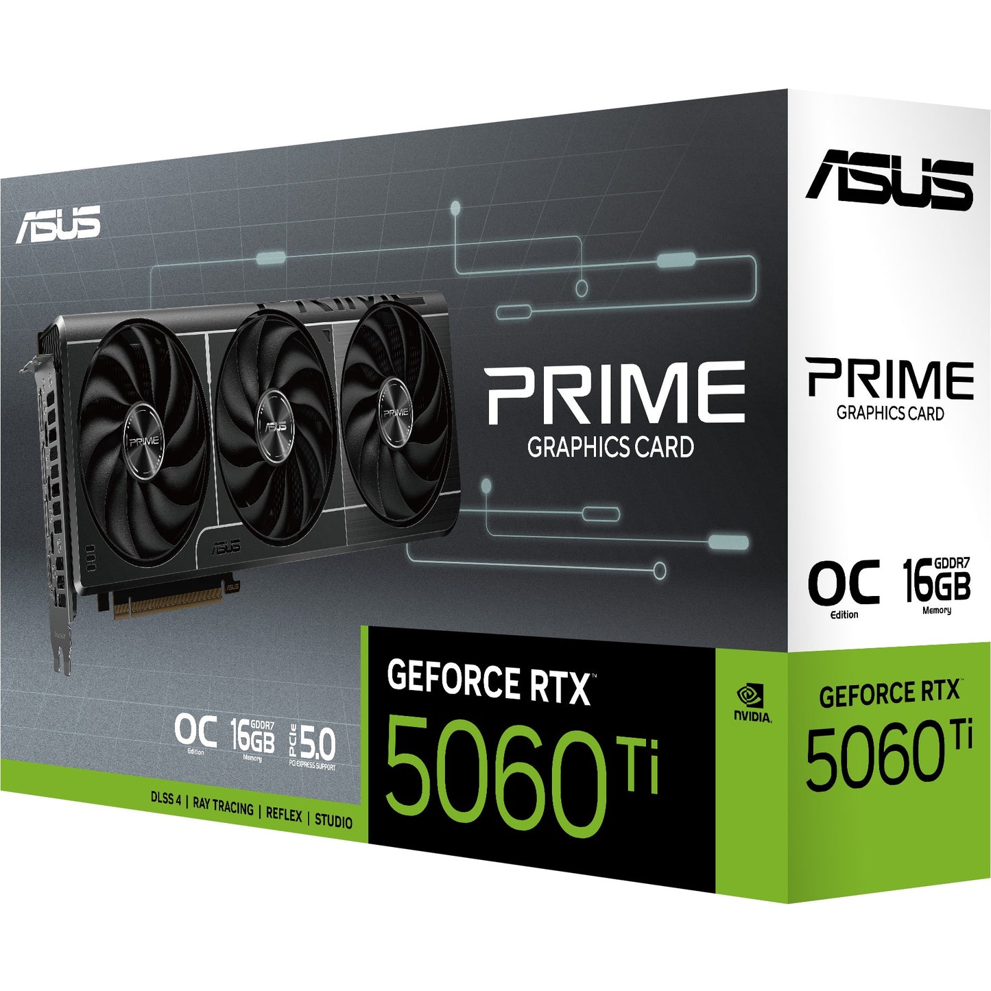 RTX 5060 Ti 16GB ASUS Prime OC GDDR7 3Fan