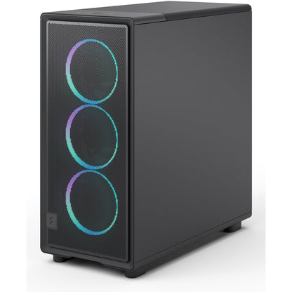 Midi Fractal Epoch Black TG RGB Light tint