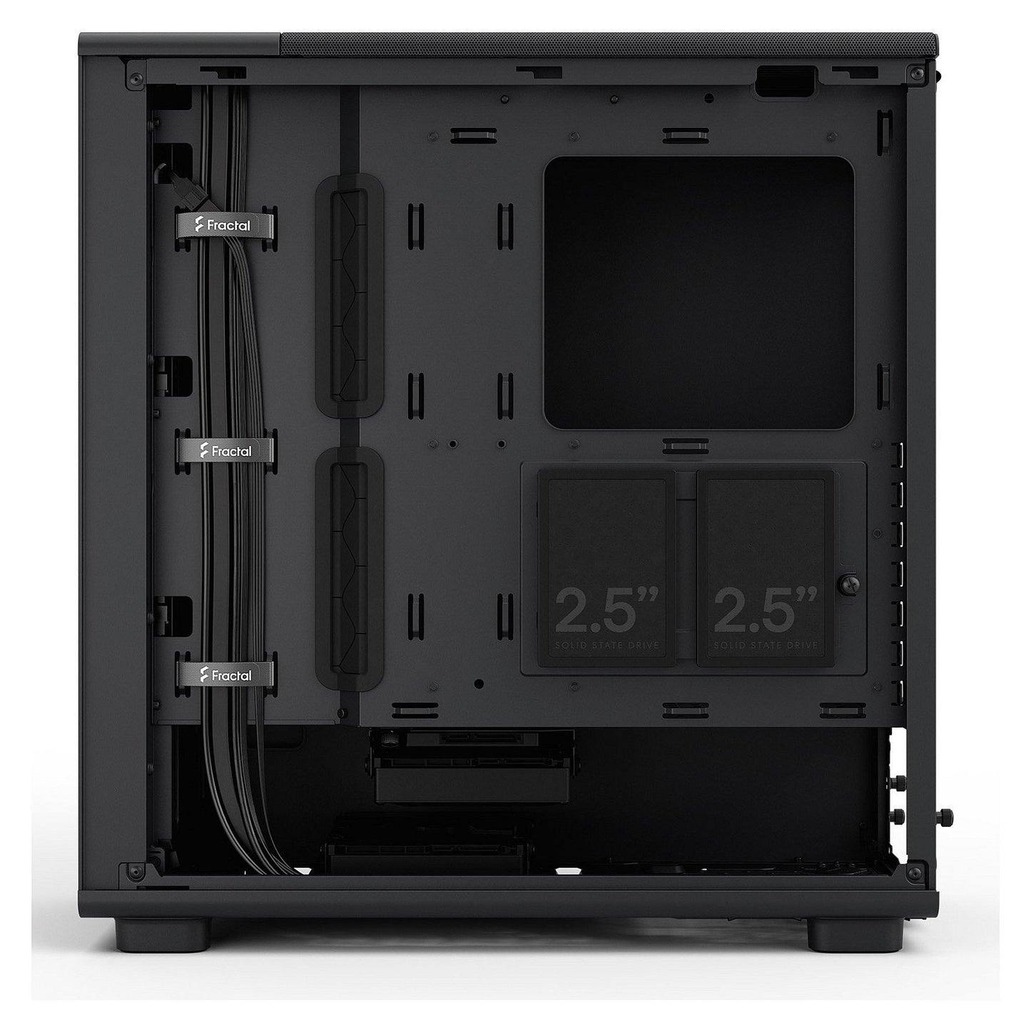 Midi Fractal Epoch Black Solid