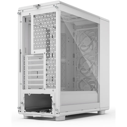 Midi Fractal Epoch White TG Clear tint