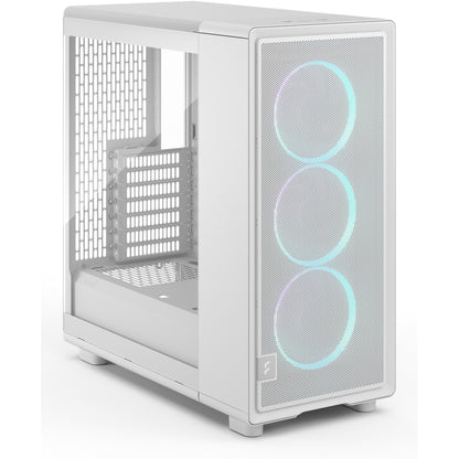 Midi Fractal Epoch White TG RGB Clear tint