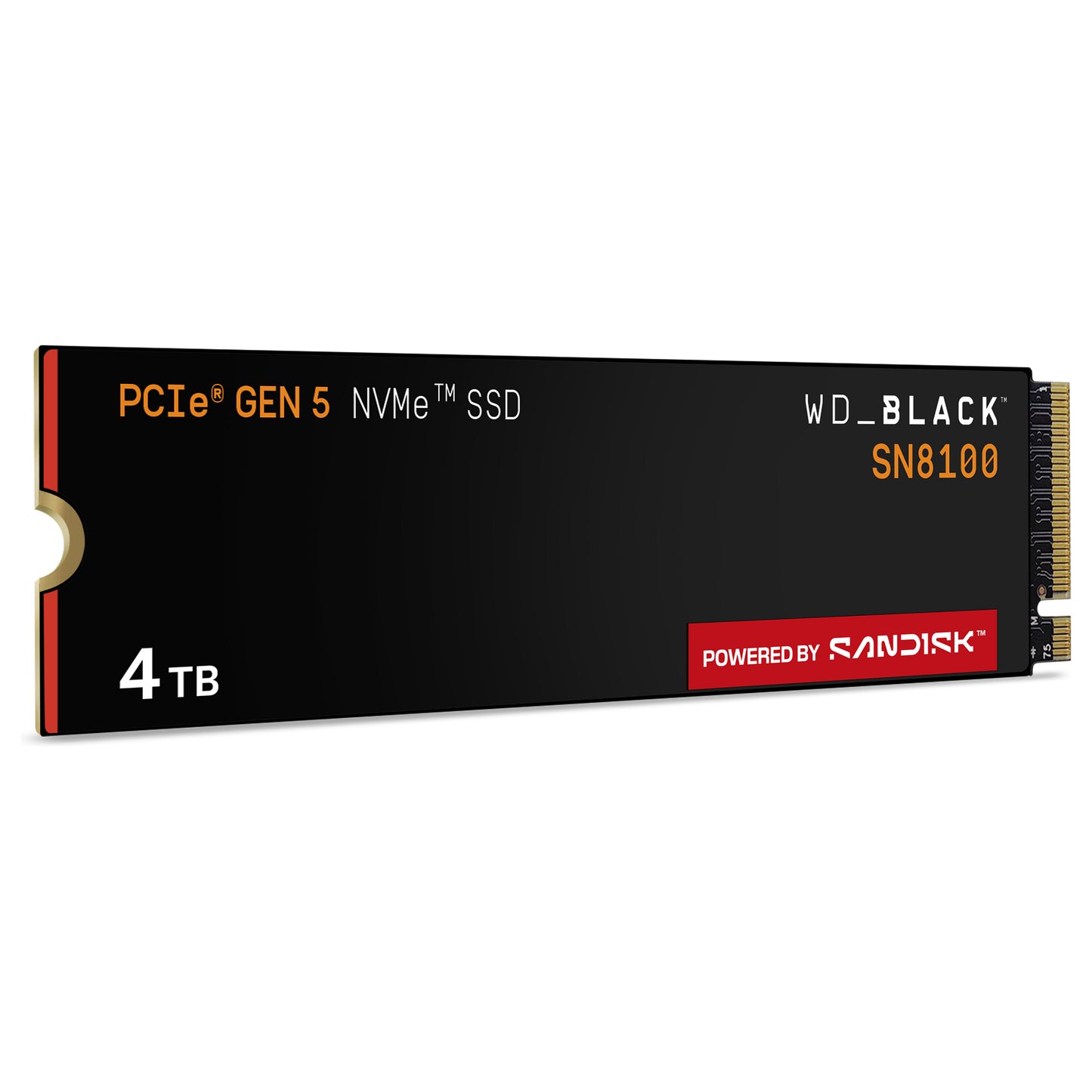 M.2 4TB WD Black SN8100 NVMe PCIe 5.0 x 4