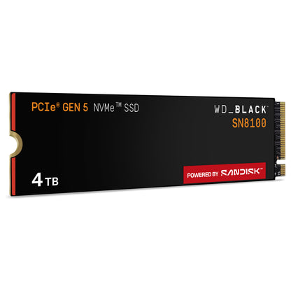 M.2 4TB WD Black SN8100 NVMe PCIe 5.0 x 4