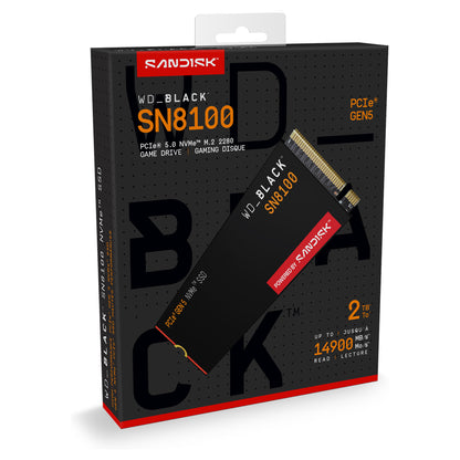 M.2 2TB WD Black SN8100 NVMe PCIe 5.0 x 4