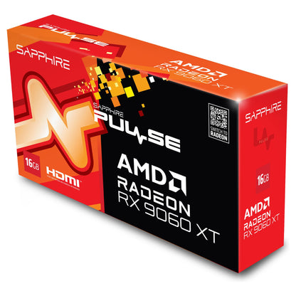 RX 9060 XT 16GB Sapphire Pulse Raedeon OC GDDR6