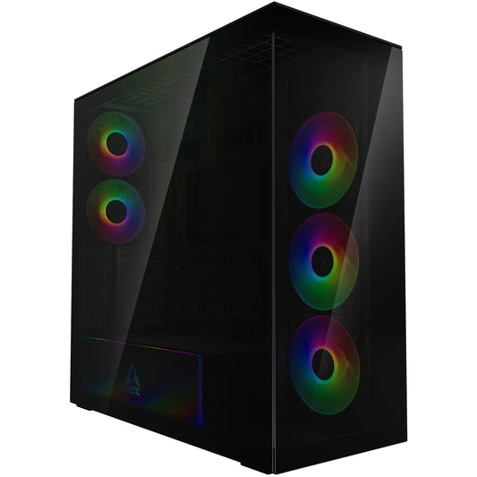 Arctic Xtender black window w/o GPU vertical mount