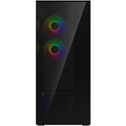Arctic Xtender black window w/o GPU vertical mount