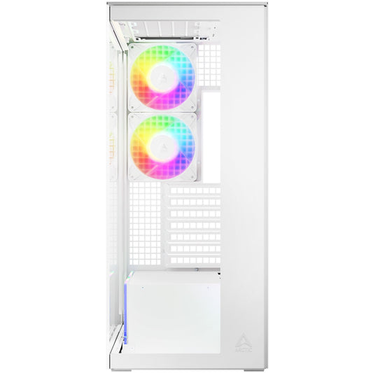 Arctic Xtender (White) transparent window w/o GPU vertical mount