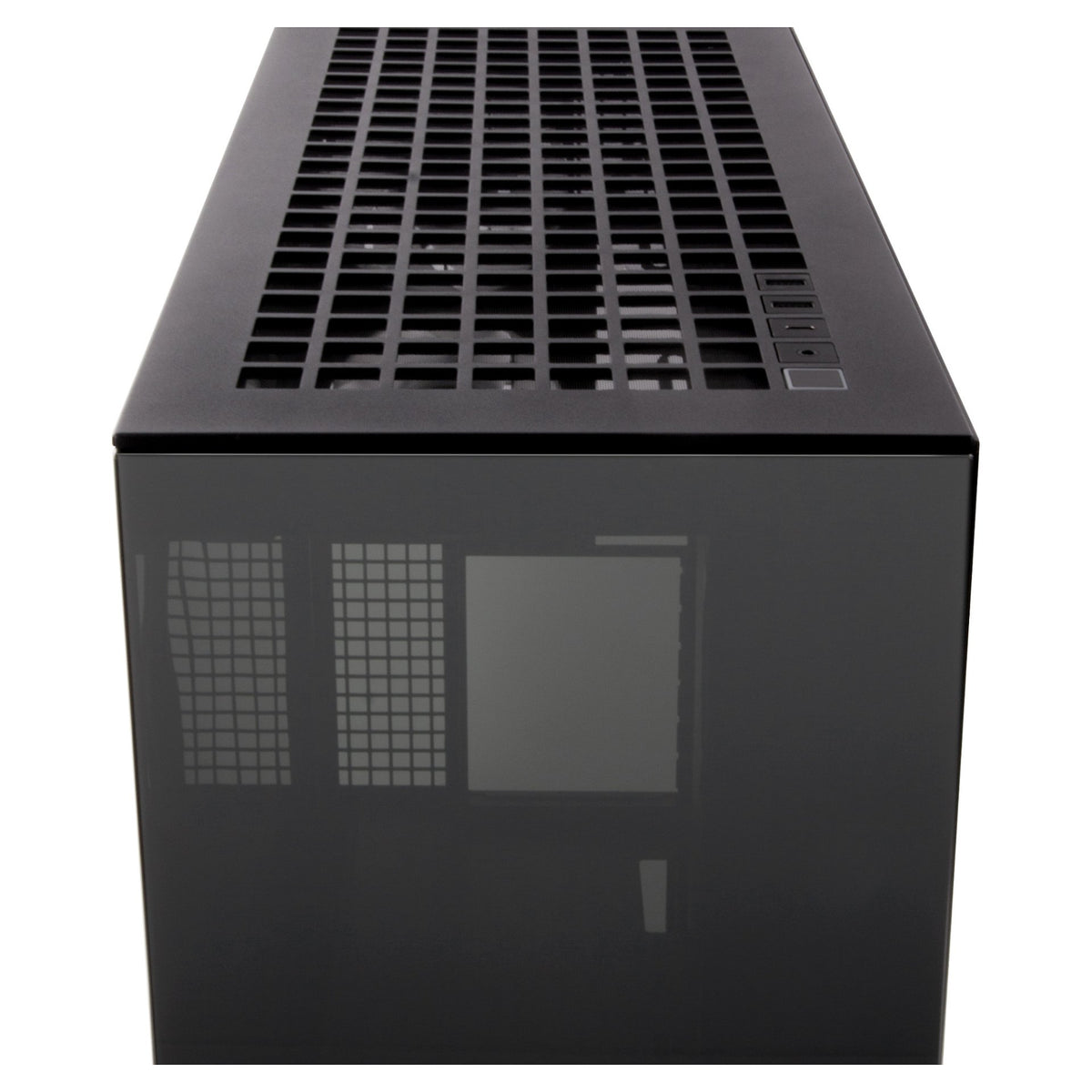 Arctic Xtender (Black) black window with GPU vertical mount