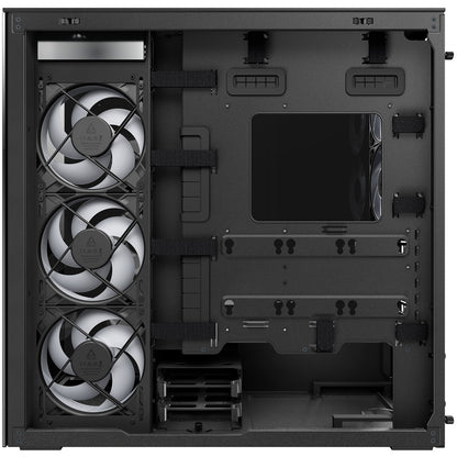 Arctic Xtender (Black) black window with GPU vertical mount