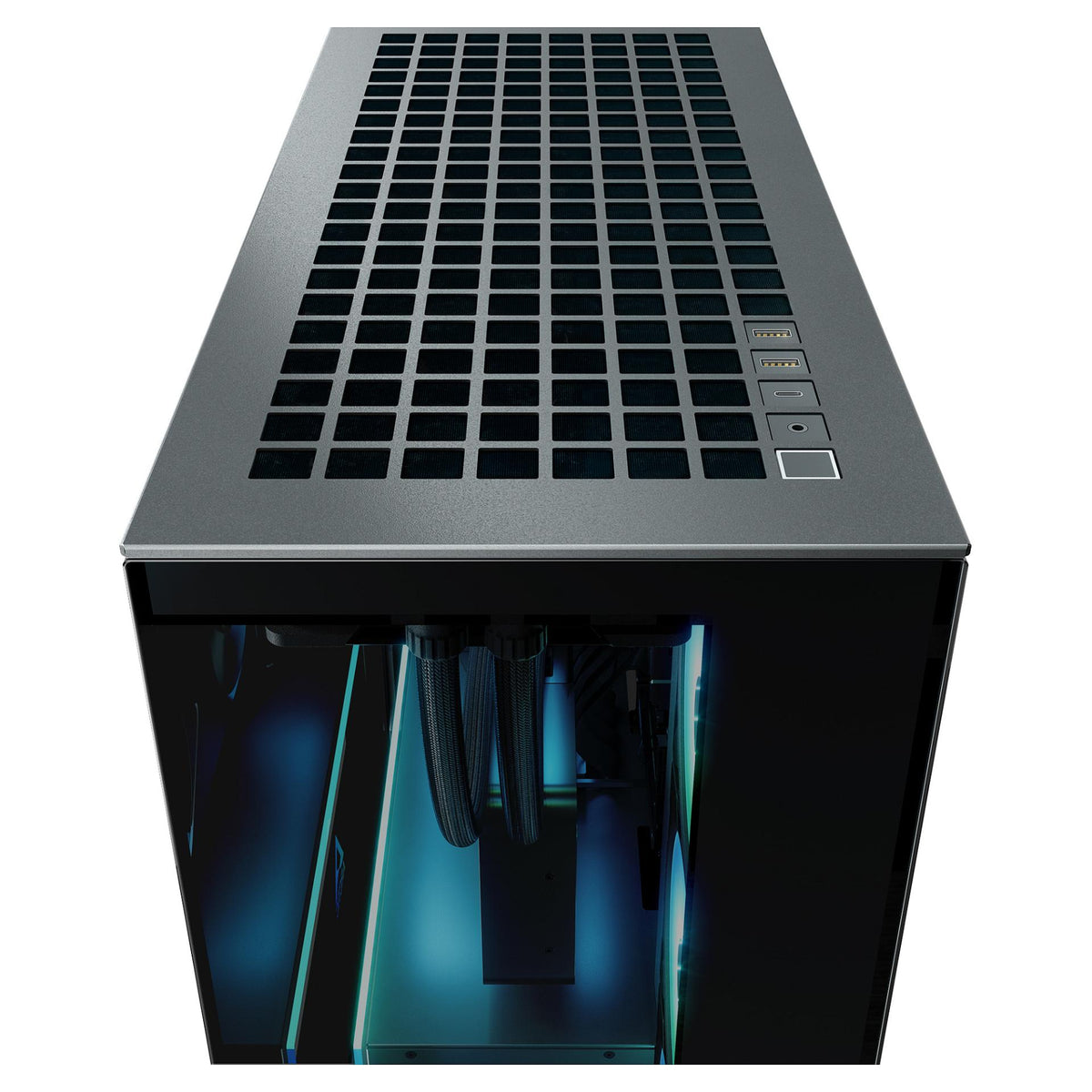 Arctic Xtender (Black) black window with GPU vertical mount