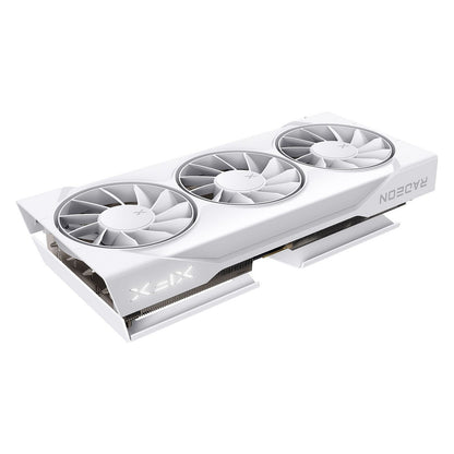 RX 9060 XT 16GB XFX Radeon SWIFT OC GDDR6 3 Fan white