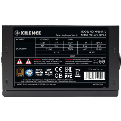 650W Xilence Gaming Bronze Series XP650R10